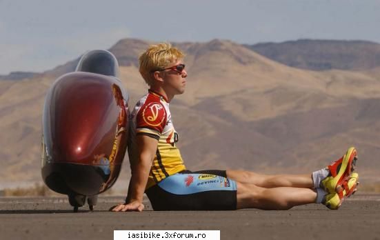 bike-uri care mai care... sam cel mai rapid ciclist din lume.