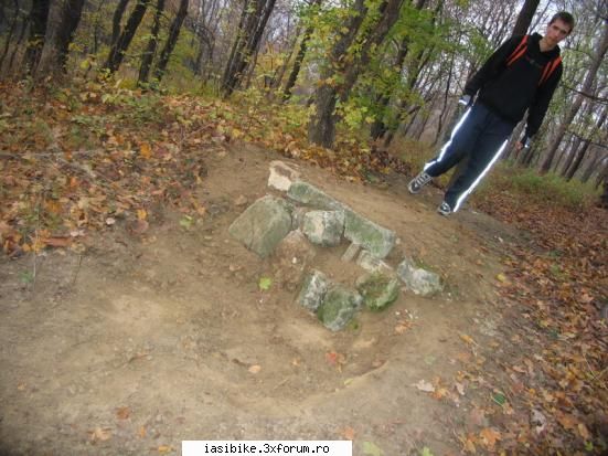 traseu cetatuia( dirt dh) rampa amenajata astazi