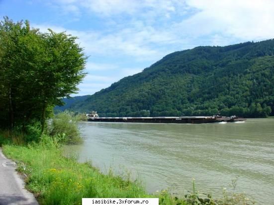 traseu malul dunarii