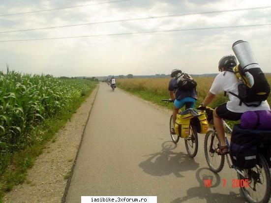 traseu malul dunarii