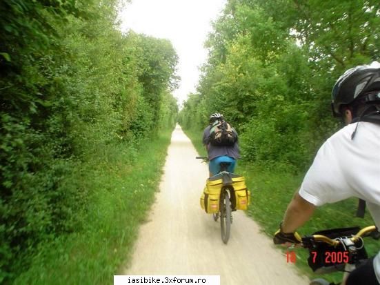 traseu malul dunarii