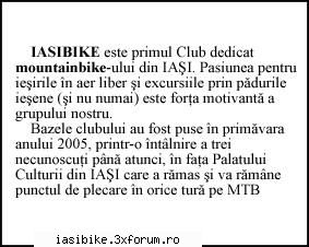 promovare: fluturasi si afishe - sos - ONG IASIBIKE CLUB